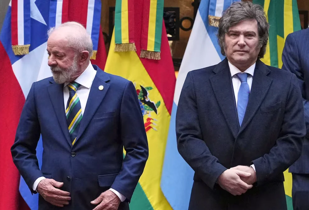 Tras los ataques de Milei a Lula, Brasil rebaja la relación con Argentina