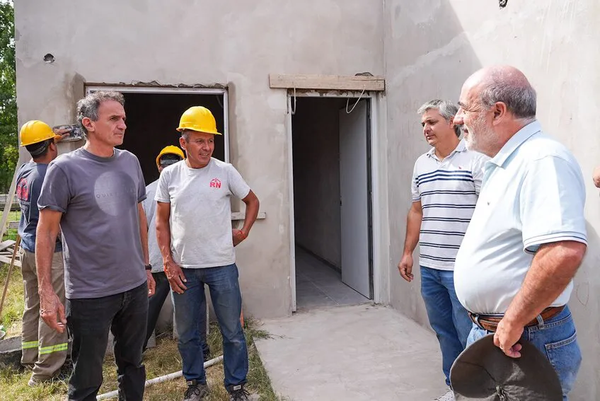 Curutchet y Katopodis recorrieron obras en ejecución