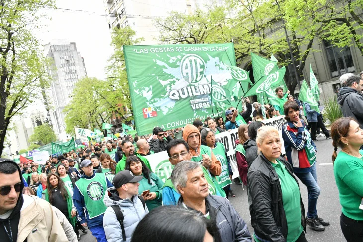 ATE estatales movilización a la Legislatura