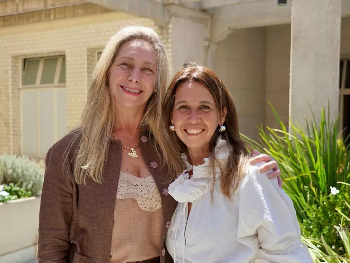 María Pilar Ramírez y Karina Milei María Pilar Ramírez y Karina Milei