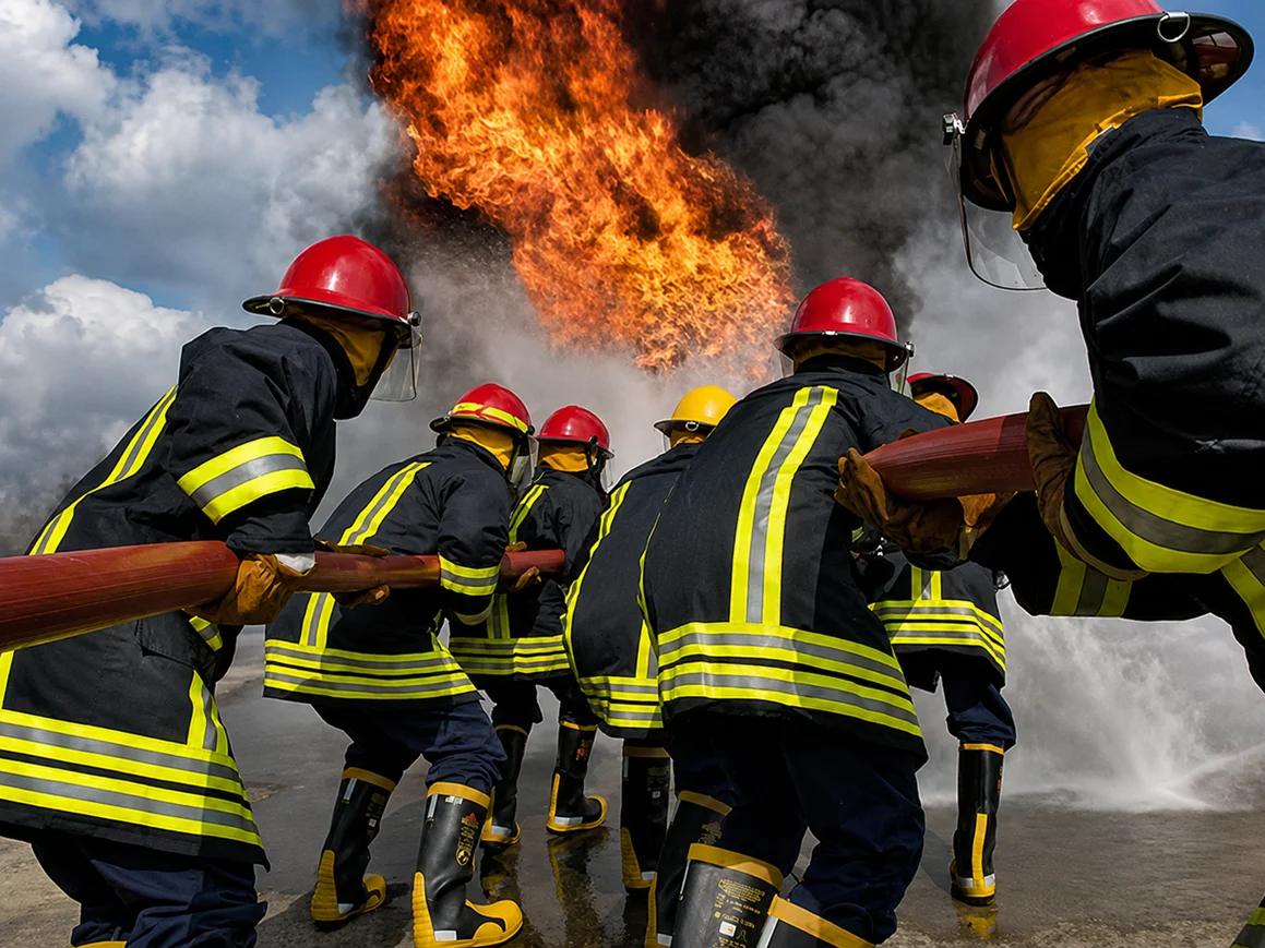Bomberos Voluntarios.