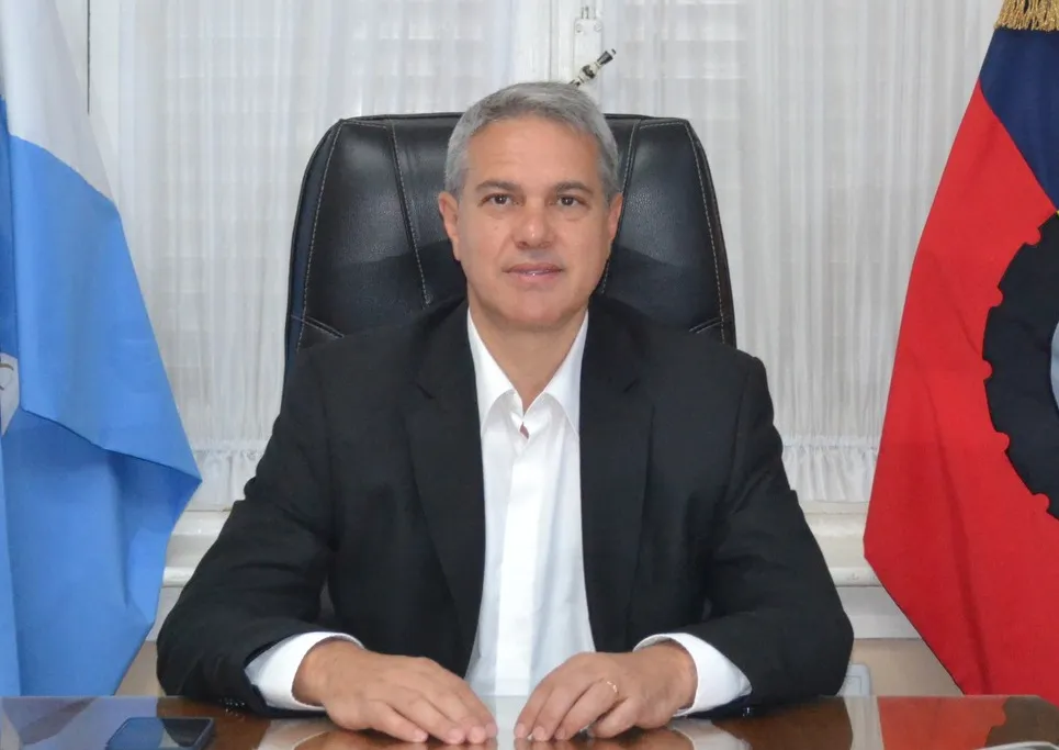 Darío Golía, intendente de Chacabuco.