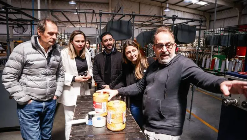 Stadnik recorrió el Parque Industrial