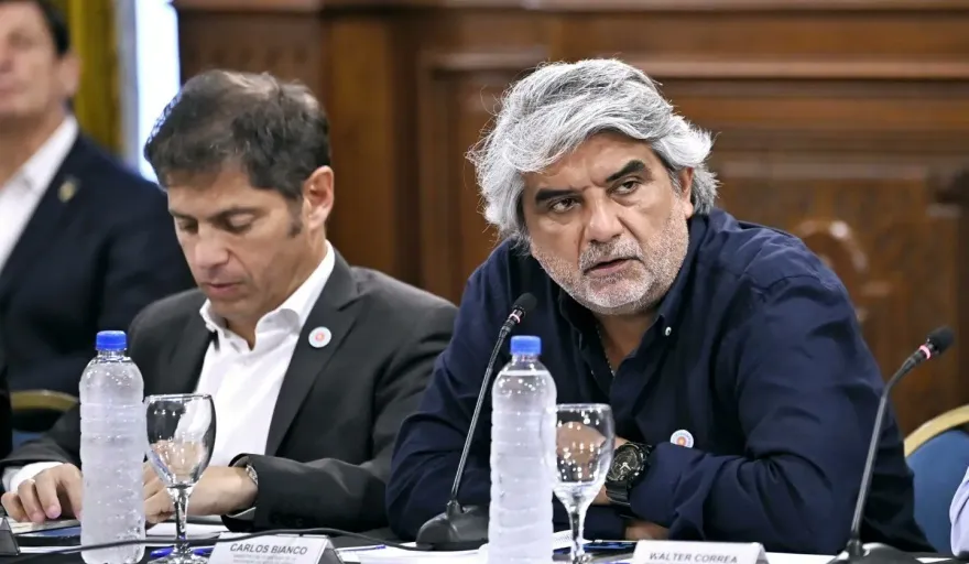 Kicillof y Correa