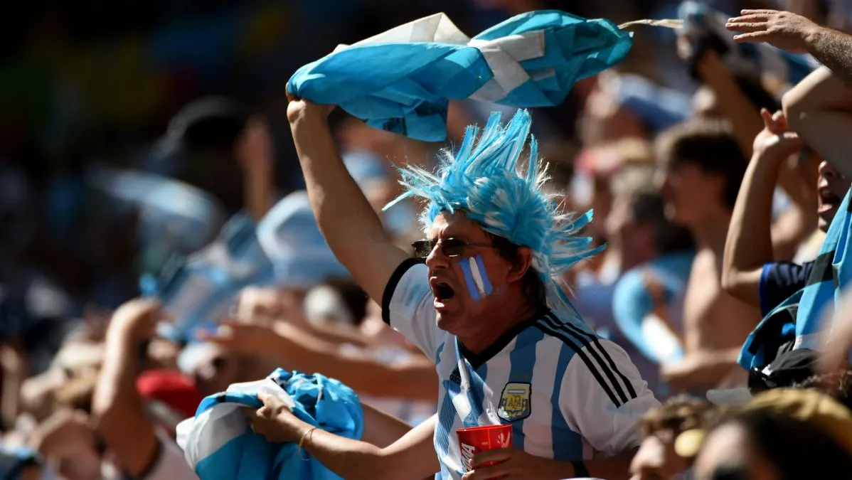 Hinchas argentinos