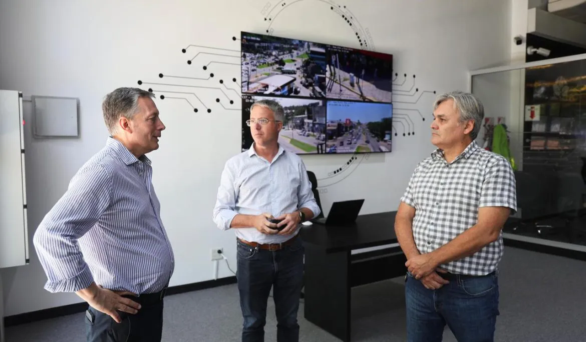 Esteban Echeverría avanza la puesta en valor del Centro Operativo de Monitoreo