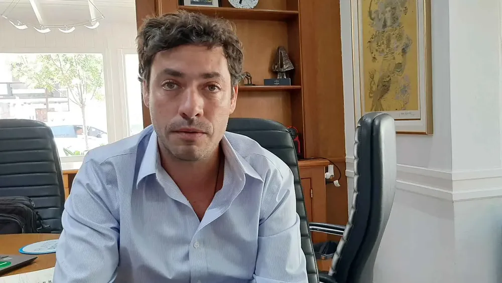 Juan Ibarguren, intendente de Pinamar